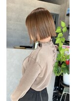 ラク(lac)&nbsp;bob/ボブ/切りっぱなしボブ/ぱっつんボブ