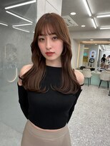 ロンド マーレ 天神大名店(Lond mare) イメチェン/チェリーブラウン/フェミニン/束感/髪質改善