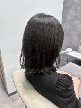 フォンド 津田沼(fond.) 斜めバング/グレージュカラー/シルキーベージュ/津田沼駅