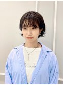 前髪/マチルダボブ/ピンクベージュ/インナーグレージュ