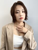 ヴェイン 渋谷(vain)&nbsp;★ボブウルフ小顔カットエアリーカールうる艶髪美髪