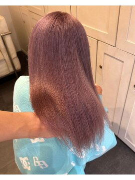 ベレーザ 渋谷(BELEZA) 5488ニュアンスカラーカシスレッドベビーピンクハイトーンカラー