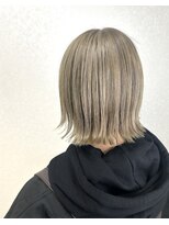 美容室 ハルミ ヘア リゾート 川口店(Harumi Hair Resort) ミルクティーカラー/外ハネスタイル