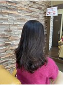 美髪ストレート＆デジタルパーマ