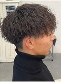 奈良強め縦落ちツイストスパイラルパーマ