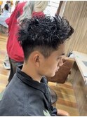スパイキーパーマ/スパイキーショート/ベリーショート/メンズ