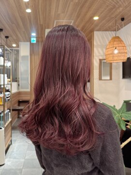 ビュートリアム ギンザ(BEAUTRIUM) 顔周りレイヤー＊秋のピンクラベンダーカラー