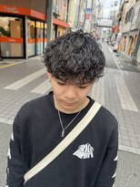 メンズグルーミングナンバーナイン(MEN'S GROOMING NUMBER NINE)&nbsp;波巻きスパイラル/姫路メンズパーマ