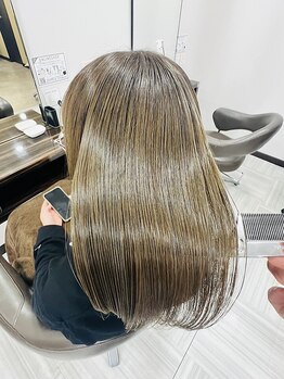 ヘアープロデュース バイ ボース(Hair Produce By BOTH)の写真/【METEO取り扱い】ヘアケア特化型サロン◇髪質改善でダメージを補修し、扱いやすい美髪ストレートへ