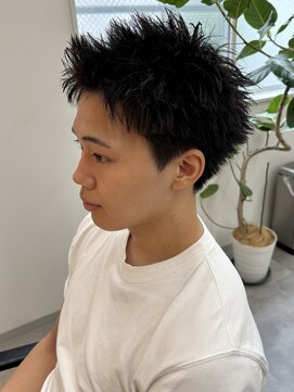 シーフ 千葉(Cyf) スパイキーショート/アップバング/メンズショート/千葉駅/保立