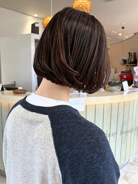 ファルファラ(farfara) 【farfara】ショートボブ/深みブラウン(問屋町テラス)大島結衣