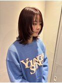 お顔周りレイヤー×暖色カラー