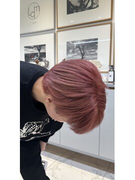 ラミ(L'ami) 《吉田丞》/ナチュラルセンターパート/ピンクカラー