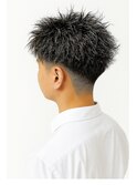 スパイキーショート×フェードカット