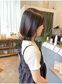 ひし形レイヤーボブ♪くびれヘア