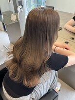 ラピステン 福岡天神 大名店(Lapis) ミルクティーグレージュ/ブリーチ2回/韓国ヘア