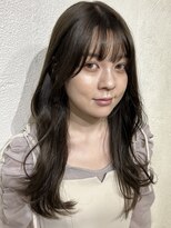 ワースホワイル(WORTH WHILE)&nbsp;韓国風/透明感/艶髪/セミロングスタイル