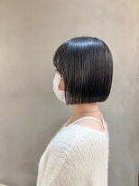 ロンドシエル 横浜(Lond ciel)&nbsp;黒髪かわいいボブ×内巻き【横浜】