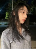 ロング緩めパーマ