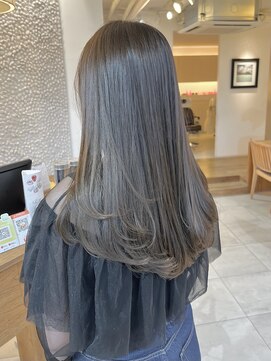 ビーチ(BEACH) ブリーチなしマロンベージュ × ナチュラルレイヤー