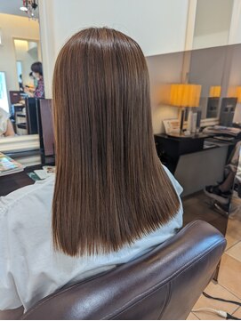 ツヤっとストレート！