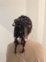 ユニコ(unico)&nbsp;お呼ばれヘア/網下ろし