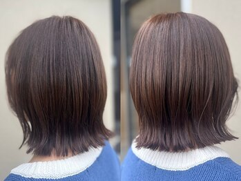 ミングル(Mingle)の写真/93%自然由来のAVEDAカラーで、透明感とツヤが長持ち◎平日限定クーポンで贅沢カラーをお試しください♪