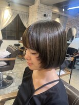 アクロ あべの店(ACRO)&nbsp;顔周りレイヤー＆オリーブベージュ