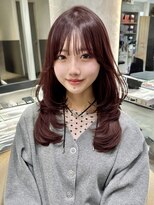 ロンドネートゥル 新潟(Lond naitre)&nbsp;ダークアッシュ/似合わせカット/レイヤーカット(新潟/万代）