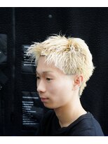 オークラ ルーチェ&nbsp;スパイキーショート/ブリーチカラー/ミルクティーベージュ