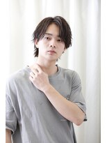 ウィルゴ(VIRGO) 【VIRGO】ウェット質感ミディアムマッシュウルフ