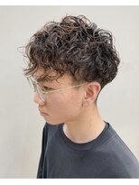 テトヘアー(teto hair)&nbsp;メンズカット  ショート　スパイラルパーマ　くるくる