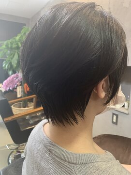 フロープ(frope) frope シンプルイズベストなナチュラルマッシュショート　@加藤