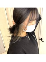 ヘアスピリッツアンクス(Hair Spirit anx) モノトーングレージュのフェイスフレーミング