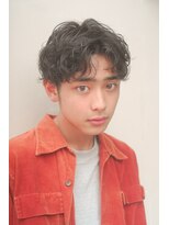 レジュアル(RESSUAL)&nbsp;かき上げヘア　ニュアンスマッシュ　サイドパート　ビジネス