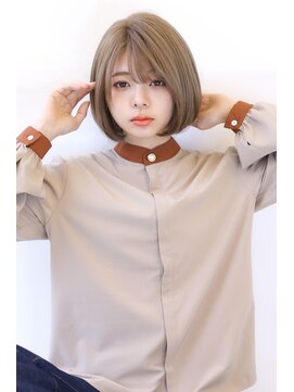 オーロ(ORO) 大人可愛いボブ