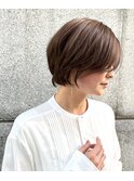 大人ハイライト艶髪ヘルシーショート【銀座/有楽町】30代40代50
