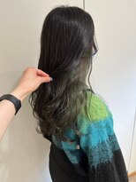 エミィ(emme)&nbsp;【emme×笹川】イヤリングカラー×アッシュグレー