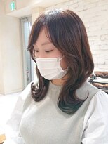 ラボヌールヘアーリアン 川越店(La Bonheur hair Lien)&nbsp;韓国風ローレイヤーロング