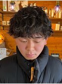メンズカット/メンズパーマ/マッシュショート/シャドウパーマ