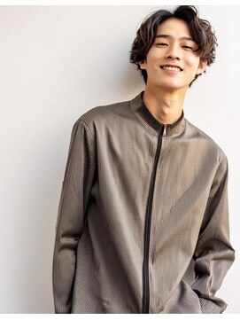 ミスグランディーヴィラス(Miss Grandee VILLAS) メンズナチュラルパーマアレンジ