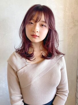 ベルビアンカ(Belle BIANCA) Belle BIANCA レイヤーカット/ブリーチ無しラベンダーカラー