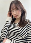 くびれレイヤー小顔カット☆前髪イメチェンミディボブルフ