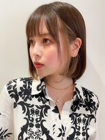 マイラ 銀座(myla)&nbsp;似合わせカットメルティカラーフェミニンウェーブミディアムボブ