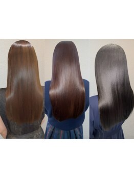 内部修復型”Dr.トリートメント”で、徹底的に髪質改善。諦めていたダメージヘアも見違える程に…