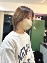 アラレ(ARARE)&nbsp;くびれボブ×イヤリングカラー