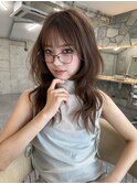10代20代30代に人気☆韓国ヘアーザクザクレイヤーカット