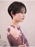 ▽コンパクトショート似合わせカットメルティーカラーフェミニン