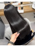 乾燥知らずのうる艶ブラックヘア