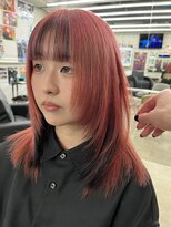 サロウィン 新潟万代店(SALOWIN)&nbsp;チェリーブラウンデザインカラーワインレッドチェリーレッド